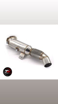 TorqueHaus B58 Performance Catless Downpipe – 4.5” High-Flow Stainless Steel Upgrade