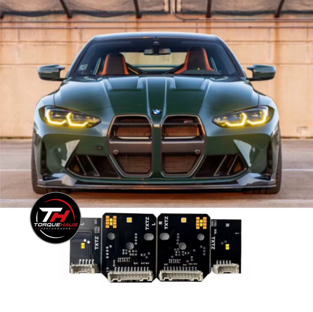 TorqueHaus CSL Yellow DRL Module BMW G80 M3 / G82 M4 (2020–2023)