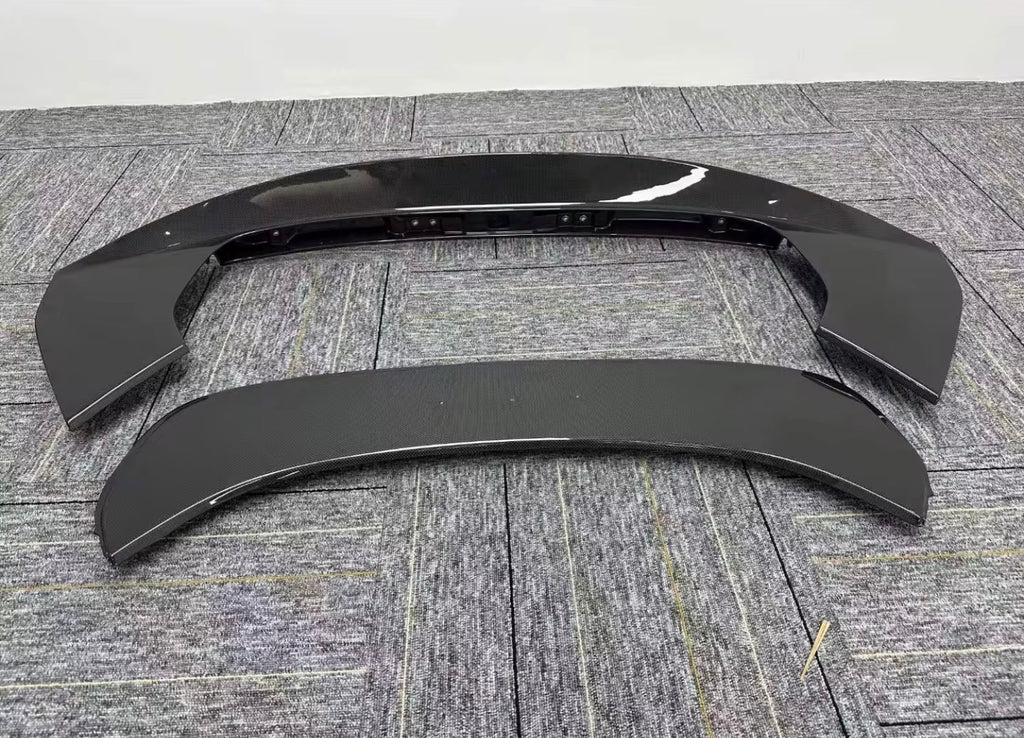 Ferrari SF90 Carbon Fiber Rear Spoiler – High Gloss Real Carbon | OEM Fitment