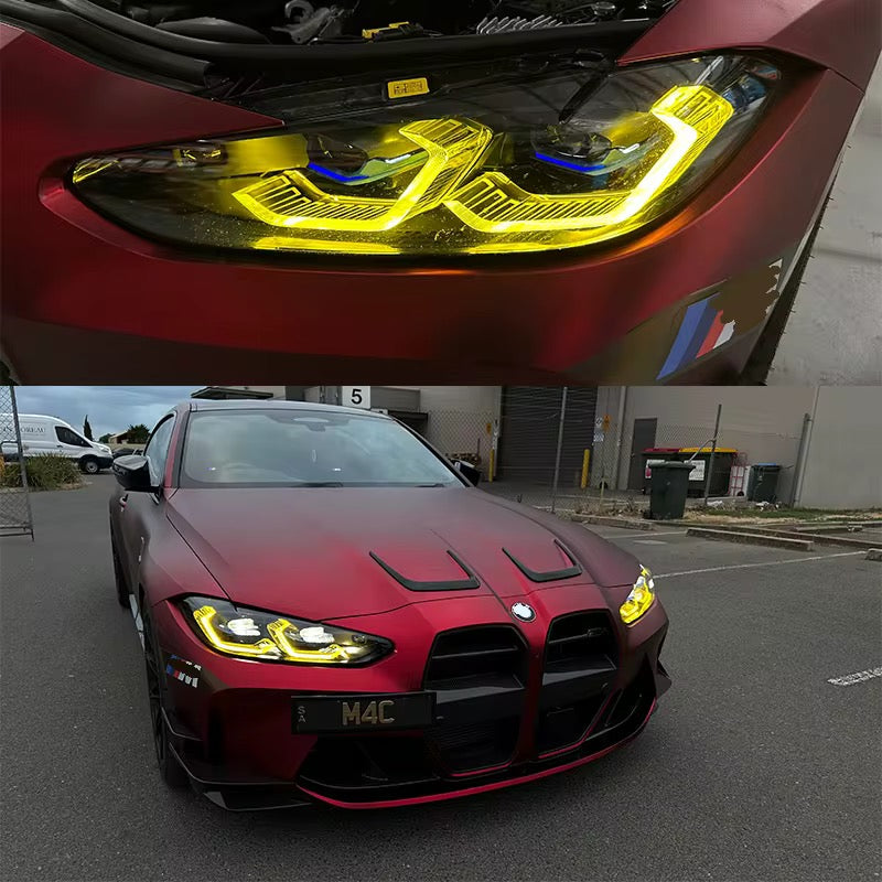 TorqueHaus CSL Yellow DRL Module BMW G80 M3 / G82 M4 (2020–2023)