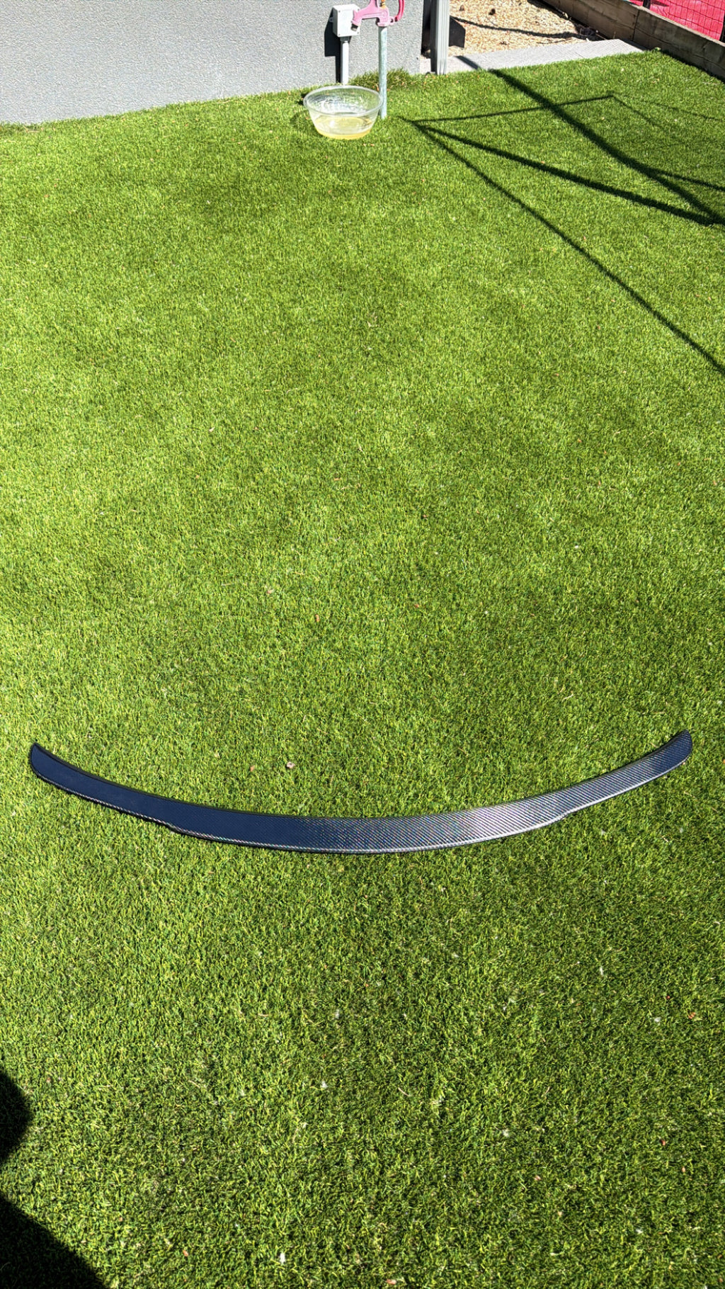 W205 Mercedes C class Carbon fiber rear spoiler